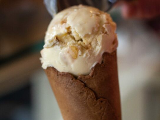 A scrummy looking Hadley's Ice Cream Parlour ice cream cone